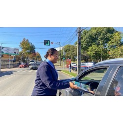 Campanha Maio Amarelo é encerrada com mais ações e diálogos com a população de Campo Largo